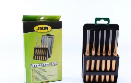 Набір виколоток Ø3-8 мм 150 мм 6 од. JBM 53095