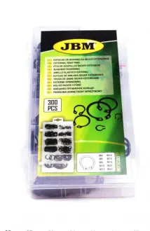 Набір кілець стопорних (300шт) JBM 53383