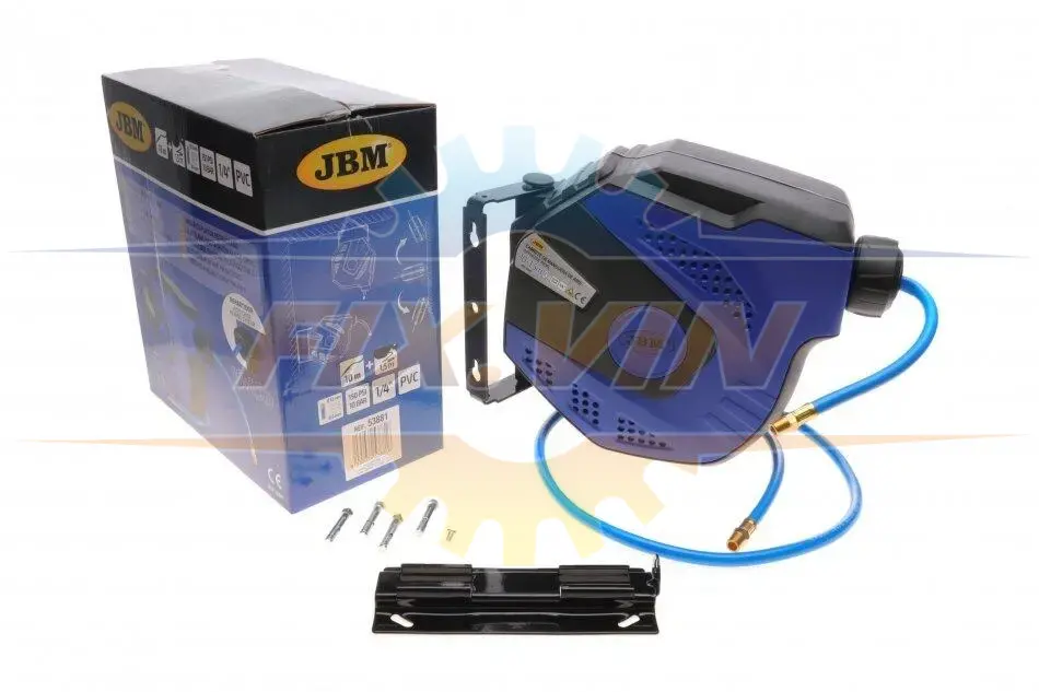 Шланг пневматичний на котушці 1/4" Ø8 мм L 11 м JBM 53881 (фото 1)