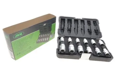 Набір головок 1/2" зі вставками Torx 12 од. JBM 54154
