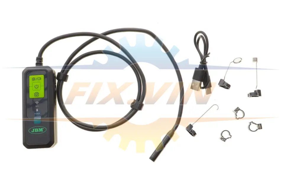 Ендоскоп Wi-Fi/Led/Ø8мм/ L-1000mm JBM 54706 (фото 1)