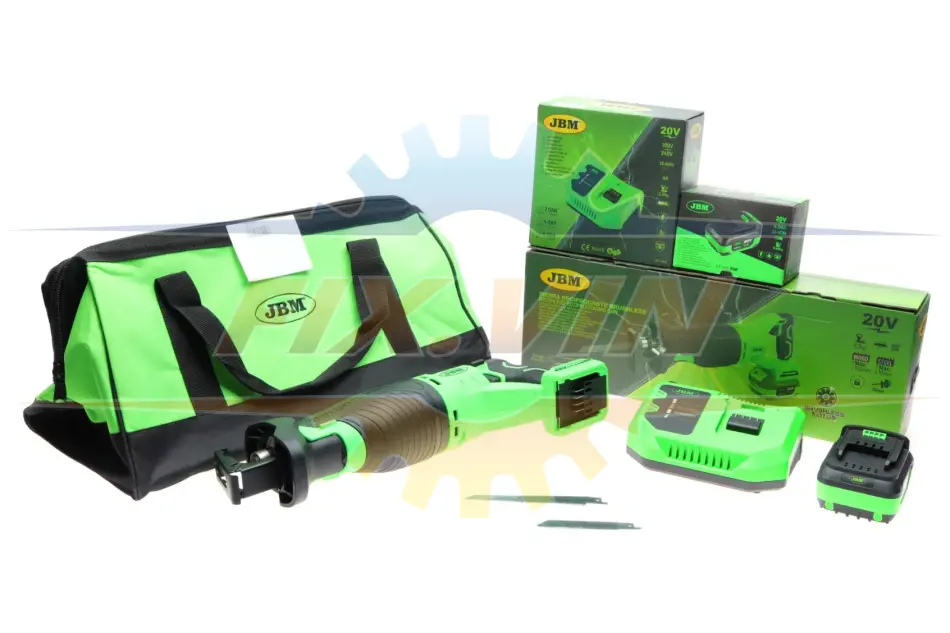 Шабельна пила 4.0Ah Li-ion 2x + зарядка 20V JBM PROMO-60019 (фото 1)