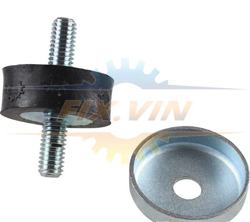 Подушка радіатора Audi 80/100/Passat B2 -90 (27x11.5) JP GROUP 1114250500 (фото 1)