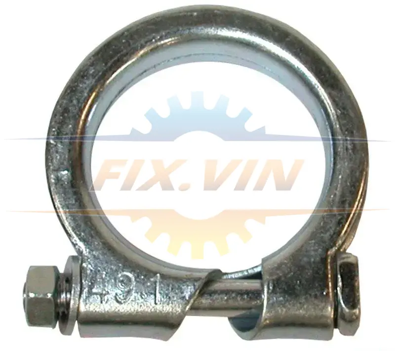 Хомут глушника Logan/Sandero 10-/Astra G/Kangoo/Megane II (49,1mm) JP GROUP 1221400200 (фото 1)