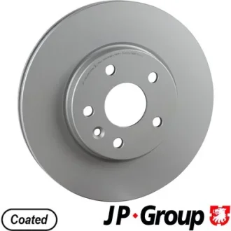 OPEL диск гальм. передн. Astra K, CHEVROLET BOLT EV 16- JP GROUP 1263107300