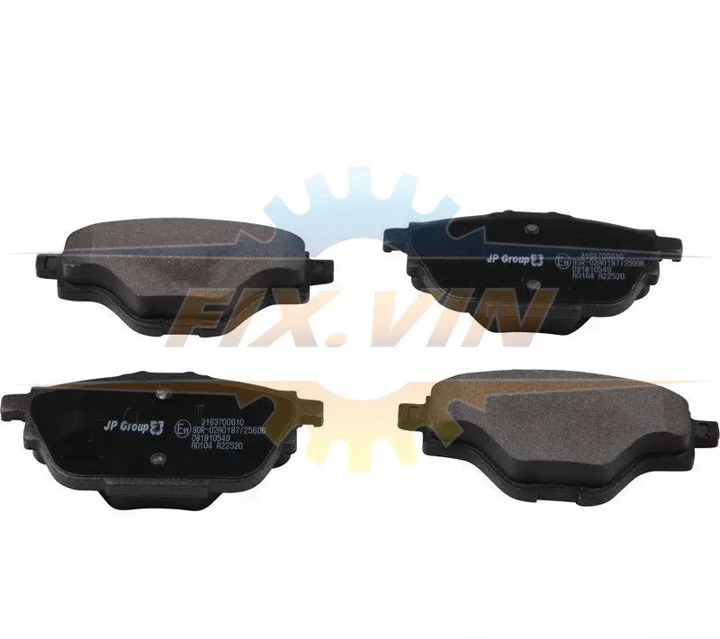 Гальмівні колодки зад. Citroen C4/Peugeot 308 II 13- (Bosch) JP GROUP 3163700610 (фото 1)