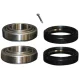 Подшипник ступицы hyu accent 94-00elantra 1.3-1.6 00-06 пер wheel bearing kit JP GROUP 3541300110 (фото 1)