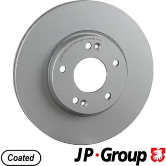 Гальмівний диск перед. HYUNDAI i30/CEED 16- JP GROUP 3563103200