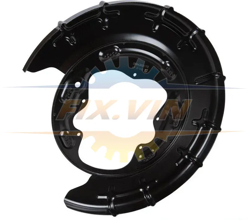 Захист тормозного диска задн. HYUNDAI i30/CEE\'D 06-12 Л. JP GROUP 3564302170 (фото 1)