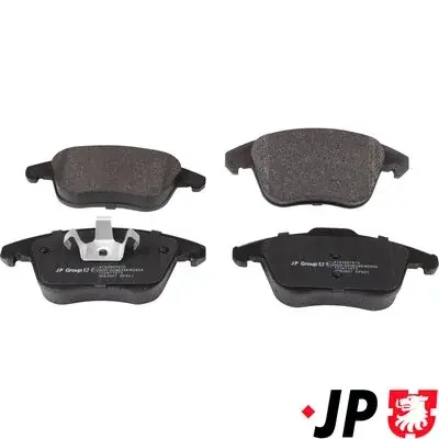CITROEN Гальмівні колодки передн. C4 Grand Picasso 06-, Peugeot 207, 307, 308 08- JP GROUP 4163607910 (фото 1)