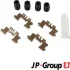 SUZUKI К-т установчий передн. гальм. колодок Alto 09-, NISSAN Rixo JP GROUP 4764002410 (фото 1)