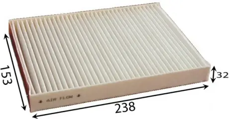 Фільтр салону JS ASAKASHI AC0182