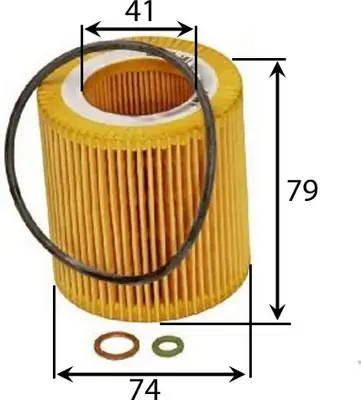 Фильтр JS ASAKASHI OE0053 (фото 1)
