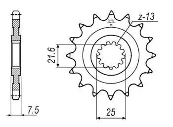 Передня зірка ESJOT JT SPROCKETS 100-471-15