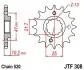 Передня зірка MOTO JT SPROCKETS 101-461-15 (фото 1)