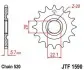 Передня зірка MOTO JT SPROCKETS 102-412-13 (фото 1)