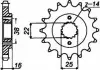Передня зірка MOTO JT SPROCKETS 105-451-15 (фото 1)