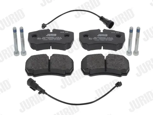 JURID - Гальмівні колодки до дисків Jurid/Bendix 2912309561 (фото 1)