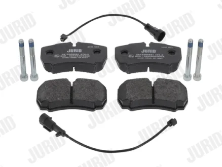 JURID - Гальмівні колодки до дисків Jurid/Bendix 2912309561