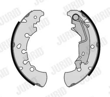 JURID щоки гальм. Citroen Nemo, OPEL Corsa D 06 - Jurid/Bendix 362654J