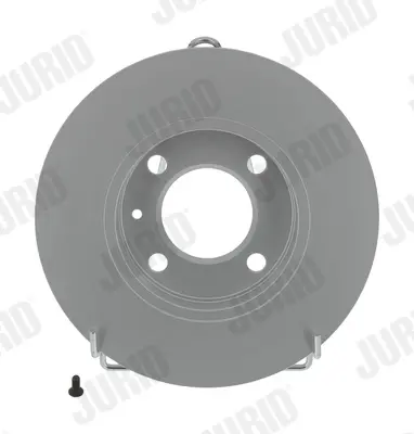 Гальмівний диск передній Audi 80 / VW Golf, Jetta, Passat, Polo / Seat Cordoba, Ibiza Jurid/Bendix 561087JC (фото 1)