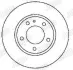 Гальмівний диск передній Opel Combo / Fiat Doblo / Lancia Thema / Alfa Romeo 146 - 147 Jurid/Bendix 561520JC (фото 2)