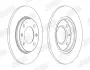 Гальмівний диск задній Citroen Saxo, Xsara / Peugeot 106, 206, 306, 309 Jurid/Bendix 561555JC (фото 2)