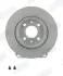 Гальмівний диск передній Renault Clio, Kangoo, Megane, Twingo / Nissan KubiStar / Dacia / Dodge Jurid/Bendix 561997JC (фото 1)