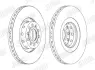 Гальмівний диск передній Audi A6, S6, A8, S8 quattro / VW Phaeton4motion Jurid/Bendix 562175JC1 (фото 2)