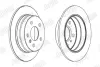 Гальмівний диск задній Mercedes A-Class (W169), B-Class (W245) (2004->) Jurid/Bendix 562274JC (фото 2)