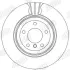 Гальмівний диск задній BMW 3-Series / X1 Jurid/Bendix 562334JC (фото 2)