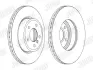 Гальмівний диск пер. BMW X3 (E83) 03- 11 (325*62) Jurid/Bendix 562350JC-1 (фото 2)