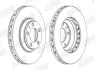 Гальмівний диск передній (лівий) VW Touareg / Audi Q7 / Porsche Cayenne, Panamera Jurid/Bendix 562360JC1 (фото 1)