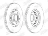 Гальмівний диск передній VW Passat / Audi A4, A6 / Seat Exeo / Skoda Superb (2001->) Jurid/Bendix 562383JC1 (фото 2)