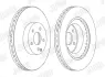 Гальмівний диск передній Mercedes CLS, E-Class, GLK Jurid/Bendix 562396JC1 (фото 2)