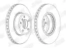 Гальмівний диск передній BMW 5-Series (E60)(E61), 6-Series (E63) 630 Jurid/Bendix 562397JC1 (фото 2)