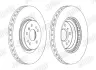 Гальмівний диск передній Mercedes M-Class (W164), R-Class (W251, V251) Jurid/Bendix 562403JC1 (фото 2)