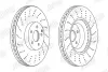 Гальмівний диск передній Mercedes CLS, CLK, E-Class, S-Class, SL, SLK Jurid/Bendix 562408JC1 (фото 1)