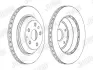 Гальмівний диск задній Audi Q7 / Porsche Cayenne (92A,9PA) Jurid/Bendix 562513JC1 (фото 2)