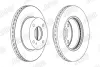 Гальмівний диск передній Ford Fiesta VI (CB1, CCN) / Ford KA+ (UK, FK) Jurid/Bendix 562539JC (фото 2)