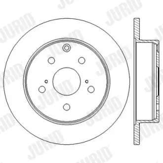 Гальмівний диск задній Toyota Mark X, RAV-4 III, IV / Lexus HS Jurid/Bendix 562601JC