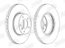 Гальмівний диск передній BMW 1-Series, 2-Series, 3-Series, 4-Series, X1 Jurid/Bendix 562618JC1 (фото 2)
