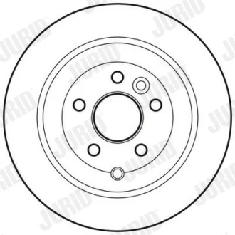 Тормозной диск Jurid/Bendix 562765JC