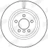 Гальмівний диск зад. BMW X3 (F25)/X4 (F26) 10-18 (329,9*71) компл. 2шт Jurid/Bendix 562793JC (фото 2)