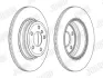Гальмівний диск задній BMW 3-Series, 4-Series Jurid/Bendix 562980JC (фото 1)