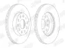 Гальмівний диск передній Audi A3 / Seat Leon / Skoda Octavia III / VW Golf VII Jurid/Bendix 562990JC1 (фото 1)
