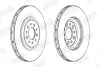 Гальмівний диск передній Alfa Romeo 159, Brera, Jiulietta, Spider / Jeep Cherokee Jurid/Bendix 563067JC1 (фото 1)