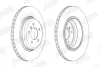 Гальмівний диск задній BMW 5-Series, 6-Series Jurid/Bendix 563069JC (фото 1)