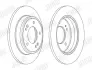 Гальмівний диск задній Hyundai Creta, Elantra, Kona, Veloster, i30 / KIA Ceed, Soul Jurid/Bendix 563110JC (фото 3)