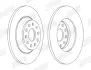 Гальмівний диск задній Audi Q3, TT / Seat Alhambra, Tarraco / Skoda Kodiaq, Superb / VW Golf, Passat Jurid/Bendix 563168JC (фото 2)
